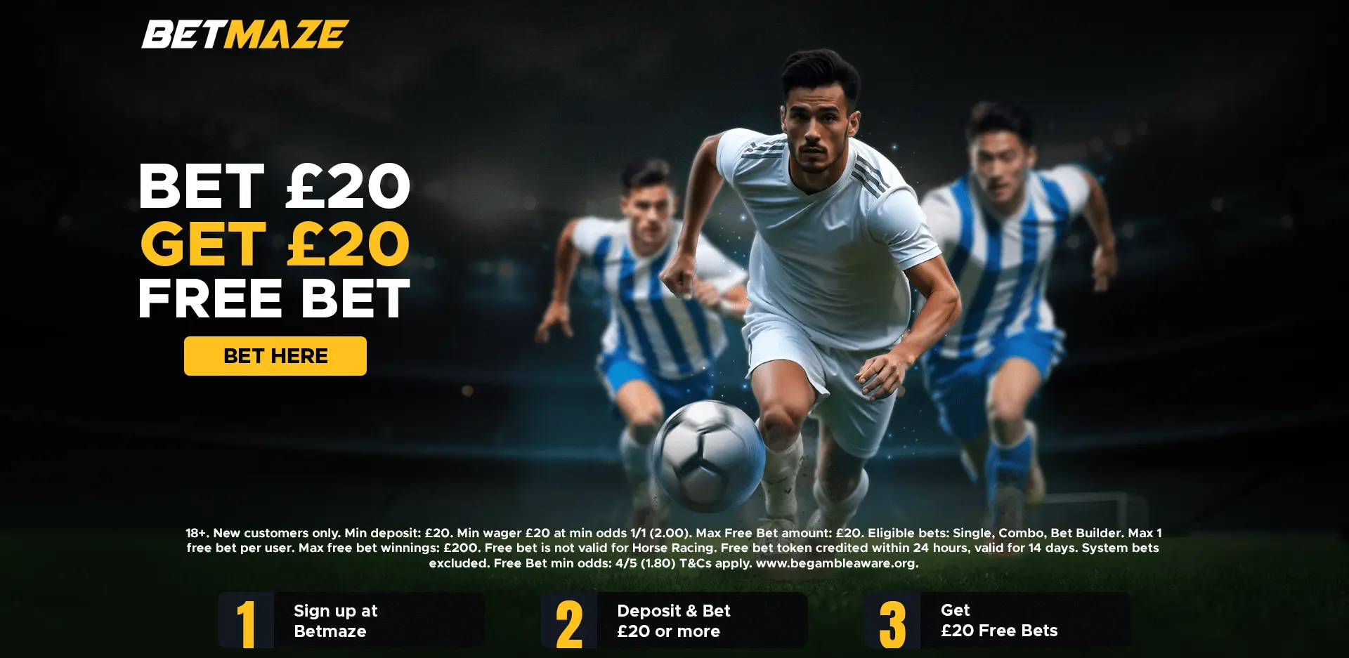 Sports Welcome Offer Uk - Desktop
