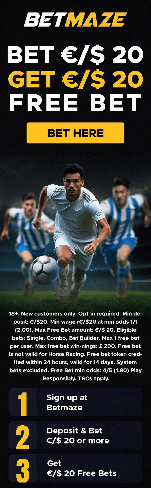 Sports Welcome Offer MGA - Mobile